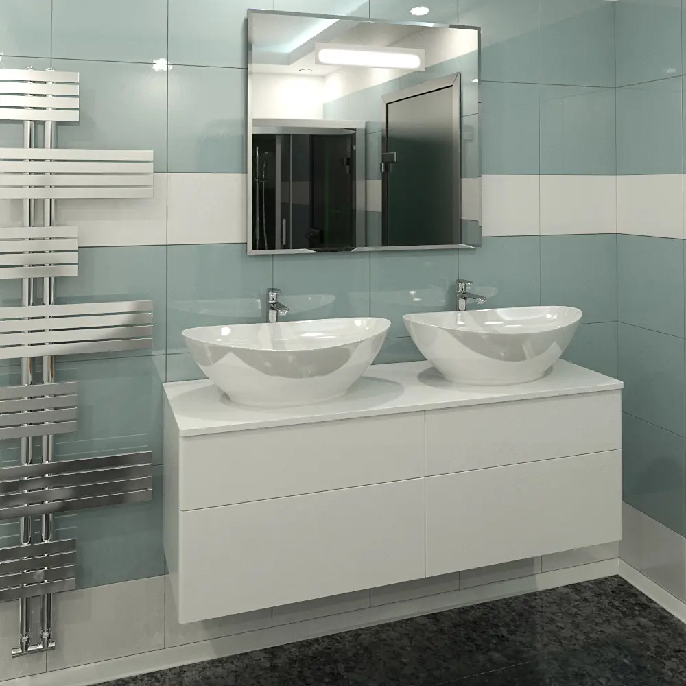 Фото 2 Тумба с раковиной Orange Otto Ot-130TuMDF+G56 МДФ Фото 2 Тумба с раковиной Orange Otto Ot-130TuMDF+G56 МДФ