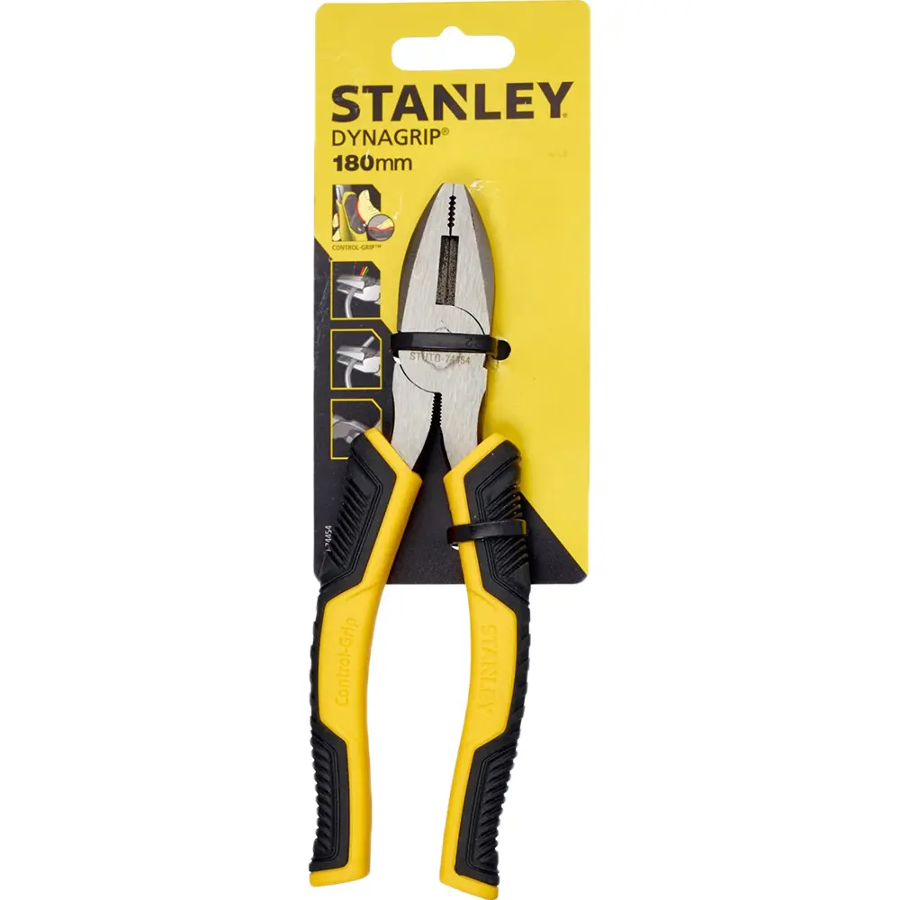 Фото 5 Плоскогубцы Stanley Control-Grip STHT0-74454 180 мм Фото 5 Плоскогубцы Stanley Control-Grip STHT0-74454 180 мм