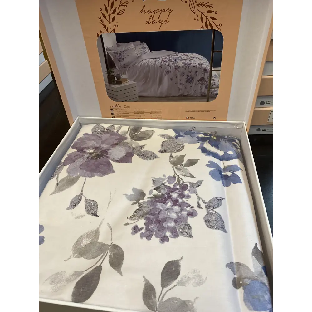 Фото 2 Комплект постельного белья Tac tntc1205/1205лиловый, семейный, сатин, цвет фиолетовый Фото 2 Комплект постельного белья Tac tntc1205/1205лиловый, семейный, сатин, цвет фиолетовый