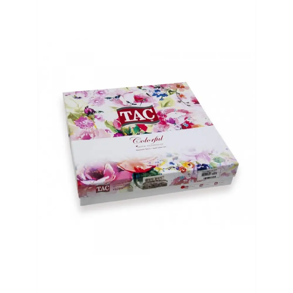 Фото 3 Комплект постельного белья Tac tntc246/246, евро, сатин, цвет розовый Фото 3 Комплект постельного белья Tac tntc246/246, евро, сатин, цвет розовый