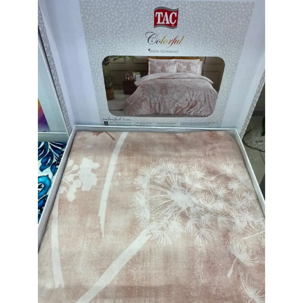 Фото 2 Комплект постельного белья Tac tntc246/246, евро, сатин, цвет розовый Фото 2 Комплект постельного белья Tac tntc246/246, евро, сатин, цвет розовый