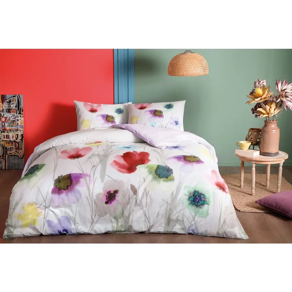 Фото Комплект постельного белья Tac tntc355/355, евро, ранфорс, цвет фиолетовый Фото Комплект постельного белья Tac tntc355/355, евро, ранфорс, цвет фиолетовый