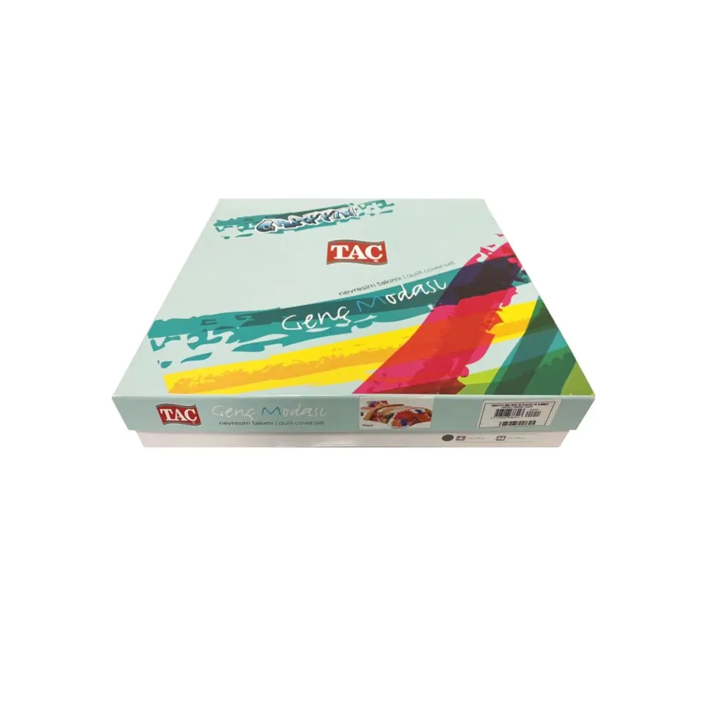 Фото 2 Комплект постельного белья Tac tntc613/613, полутораспальный, ранфорс, цвет красный