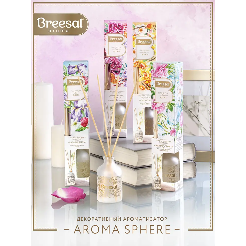 Фото 4 Ароматический диффузор Breesal Aromа Sphere 1001 ночь ARD/001 Фото 4 Ароматический диффузор Breesal Aromа Sphere 1001 ночь ARD/001