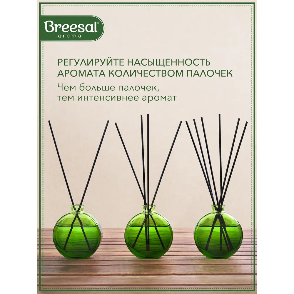 Фото 6 Декоративный ароматизатор Breesal Arome Sticks Волшебство природы ARST/002 Фото 6 Декоративный ароматизатор Breesal Arome Sticks Волшебство природы ARST/002