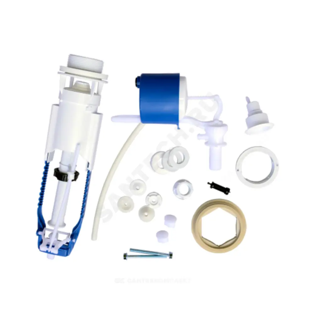 Фото Арматура Уклад АБ 105.56.14.0 кнопочная, боковая подводка, белая кнопка Фото Арматура Уклад АБ 105.56.14.0 кнопочная, боковая подводка, белая кнопка