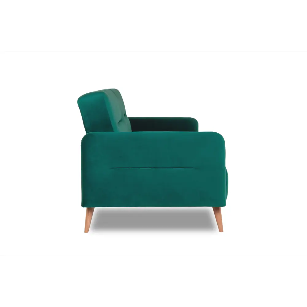 Фото 5 Диван Finsoffa Hygge 206x86x90 см велюр цвет зеленый Фото 5 Диван Finsoffa Hygge 206x86x90 см велюр цвет зеленый