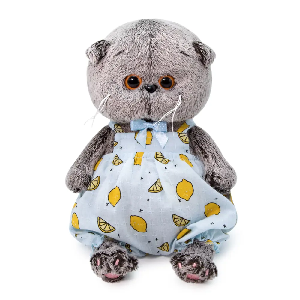 Фото Мягкая игрушка Budi Basa BB-059 Басик Baby в песочнике с лимонами 20 см Фото Мягкая игрушка Budi Basa BB-059 Басик Baby в песочнике с лимонами 20 см