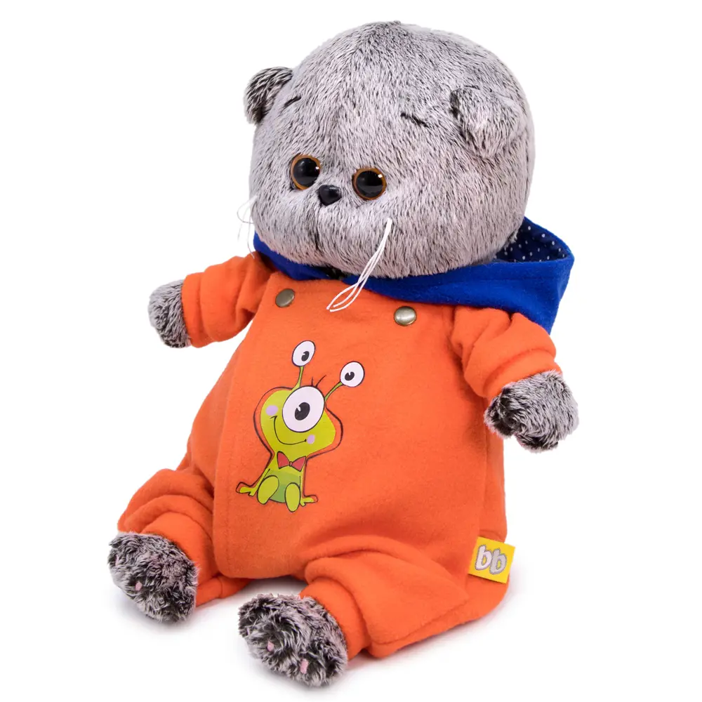 Фото 2 Мягкая игрушка Budi Basa BB-075 Басик Baby в комбинезоне с монстриком 20 см Фото 2 Мягкая игрушка Budi Basa BB-075 Басик Baby в комбинезоне с монстриком 20 см