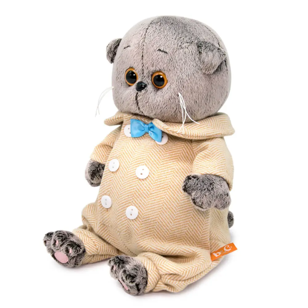 Фото 2 Мягкая игрушка Budi Basa BB-091 Басик Baby в комбинезоне из твида 20 см Фото 2 Мягкая игрушка Budi Basa BB-091 Басик Baby в комбинезоне из твида 20 см