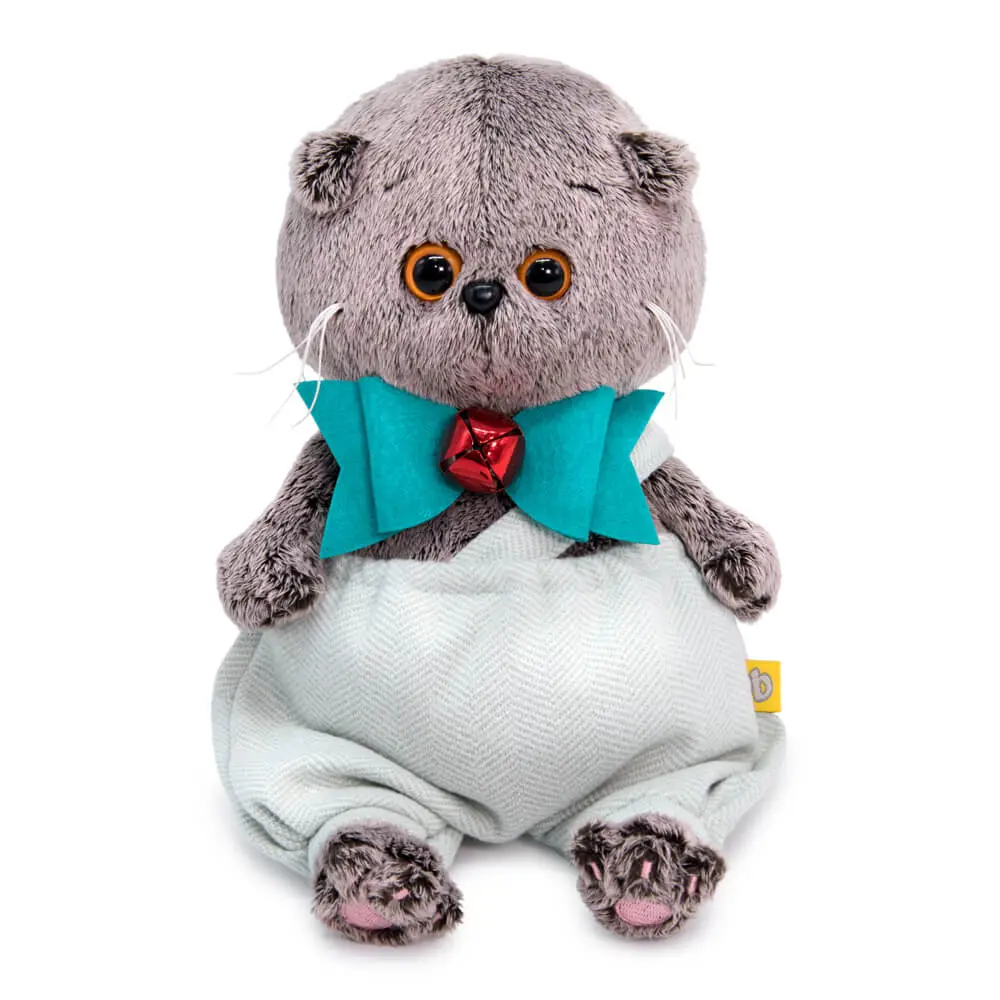 Фото Мягкая игрушка Budi Basa BB-076 Басик Baby в шортиках и банте с колокольчиком 20 см Фото Мягкая игрушка Budi Basa BB-076 Басик Baby в шортиках и банте с колокольчиком 20 см
