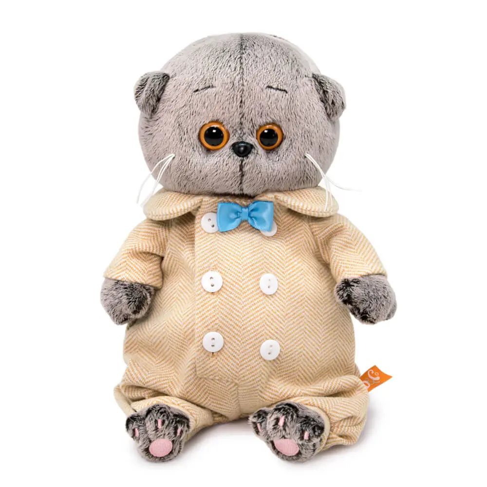 Фото Мягкая игрушка Budi Basa BB-091 Басик Baby в комбинезоне из твида 20 см Фото Мягкая игрушка Budi Basa BB-091 Басик Baby в комбинезоне из твида 20 см