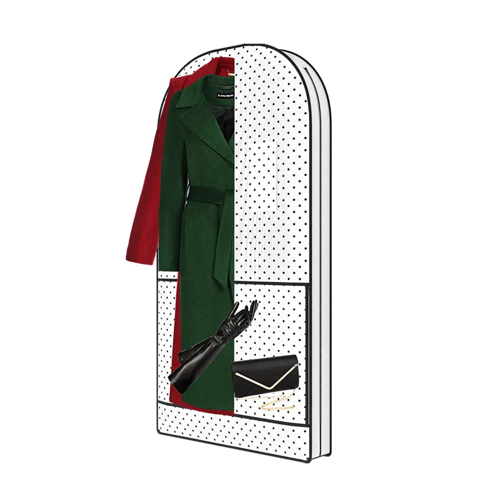 Фото 6 Чехол для одежды Homsu HOM-1256, 10х120х60 см Фото 6 Чехол для одежды Homsu HOM-1256, 10х120х60 см