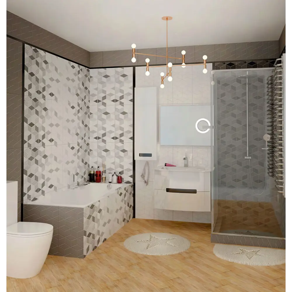 Фото 2 Керамическая плитка Keramin u00038842 30x60см 1.98 м² цвет белый, цена за упаковку Фото 2 Керамическая плитка Keramin u00038842 30x60см 1.98 м² цвет белый, цена за упаковку