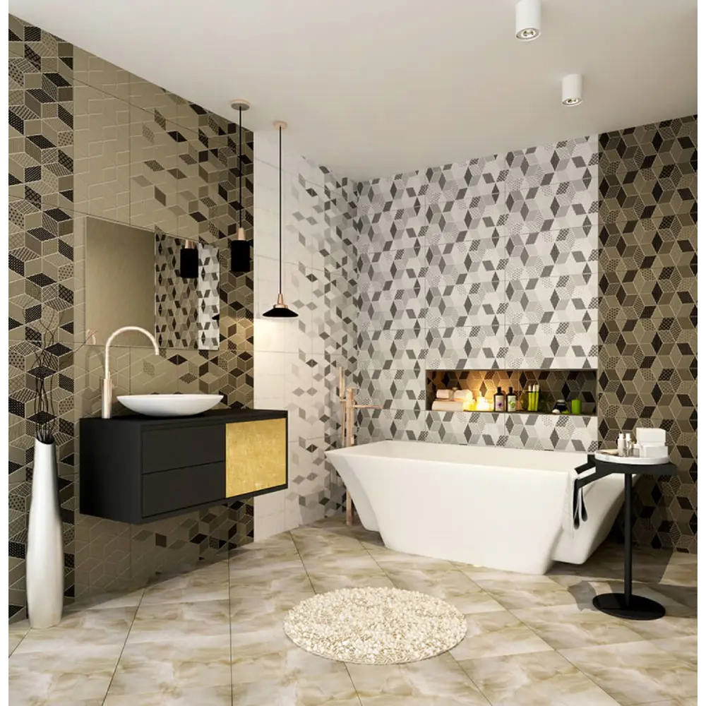 Фото Керамическая плитка Keramin u00038842 30x60см 1.98 м² цвет белый, цена за упаковку Фото Керамическая плитка Keramin u00038842 30x60см 1.98 м² цвет белый, цена за упаковку