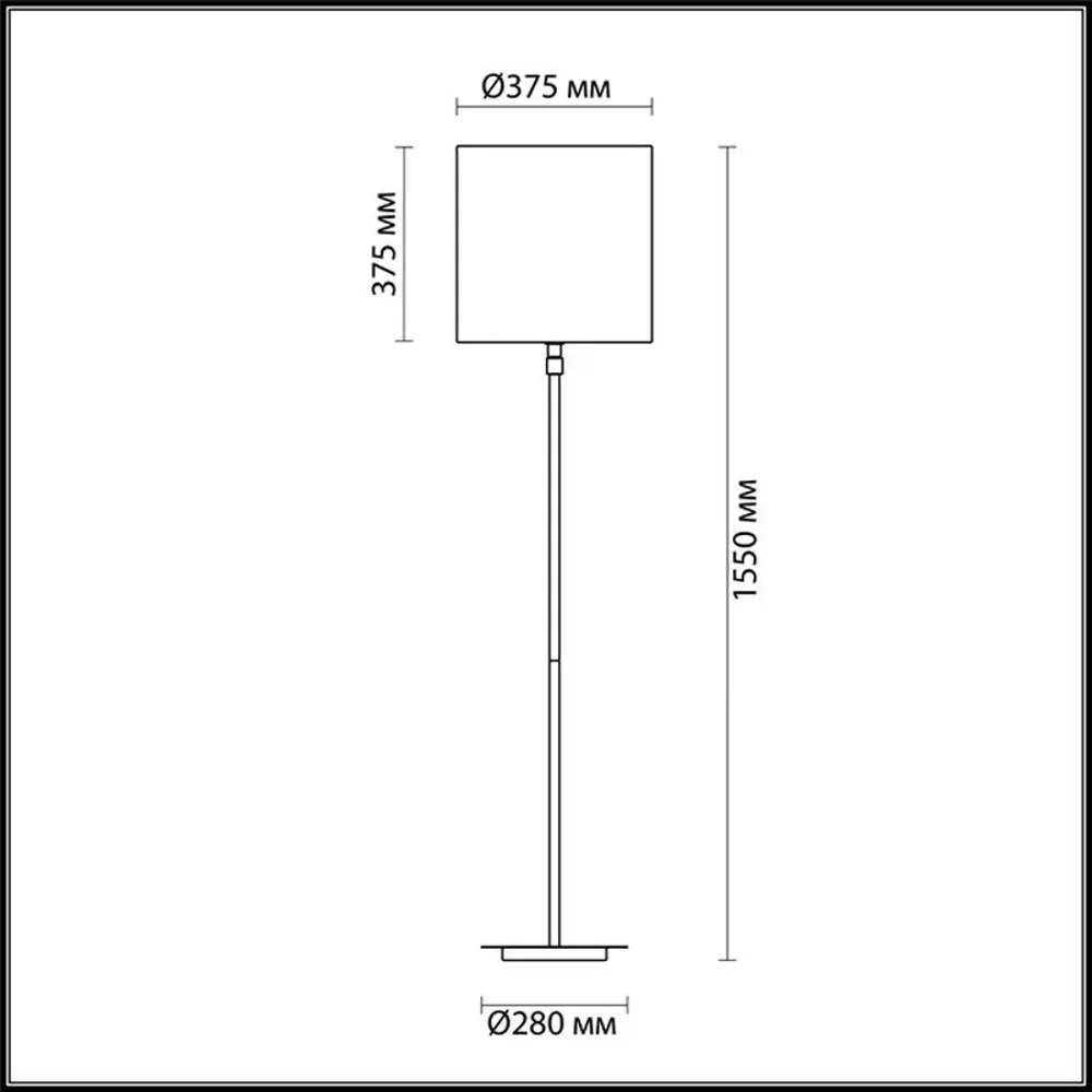 Фото 2 Торшер Odeon Light Pavia 4112_1F цвет серебристый Фото 2 Торшер Odeon Light Pavia 4112_1F цвет серебристый