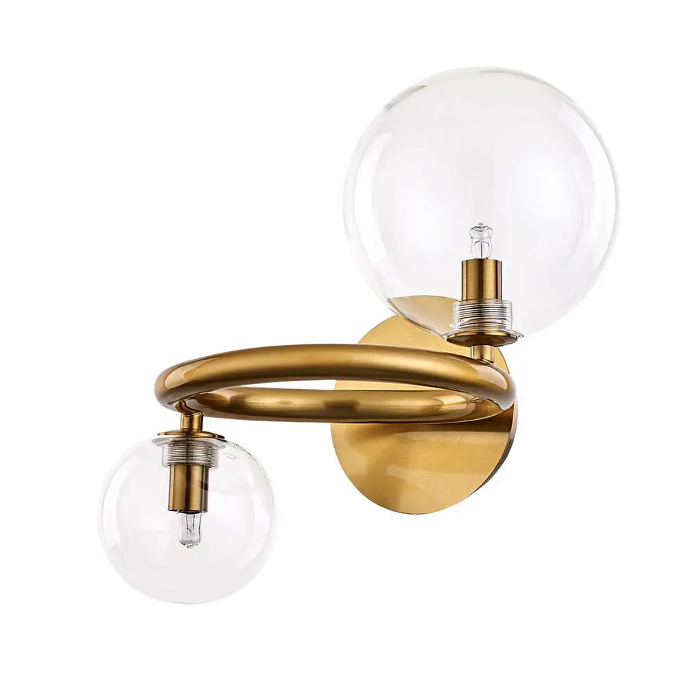Фото Настенный светильник ARTE LAMP A7780AP-2AB цвет прозрачный Фото Настенный светильник ARTE LAMP A7780AP-2AB цвет прозрачный