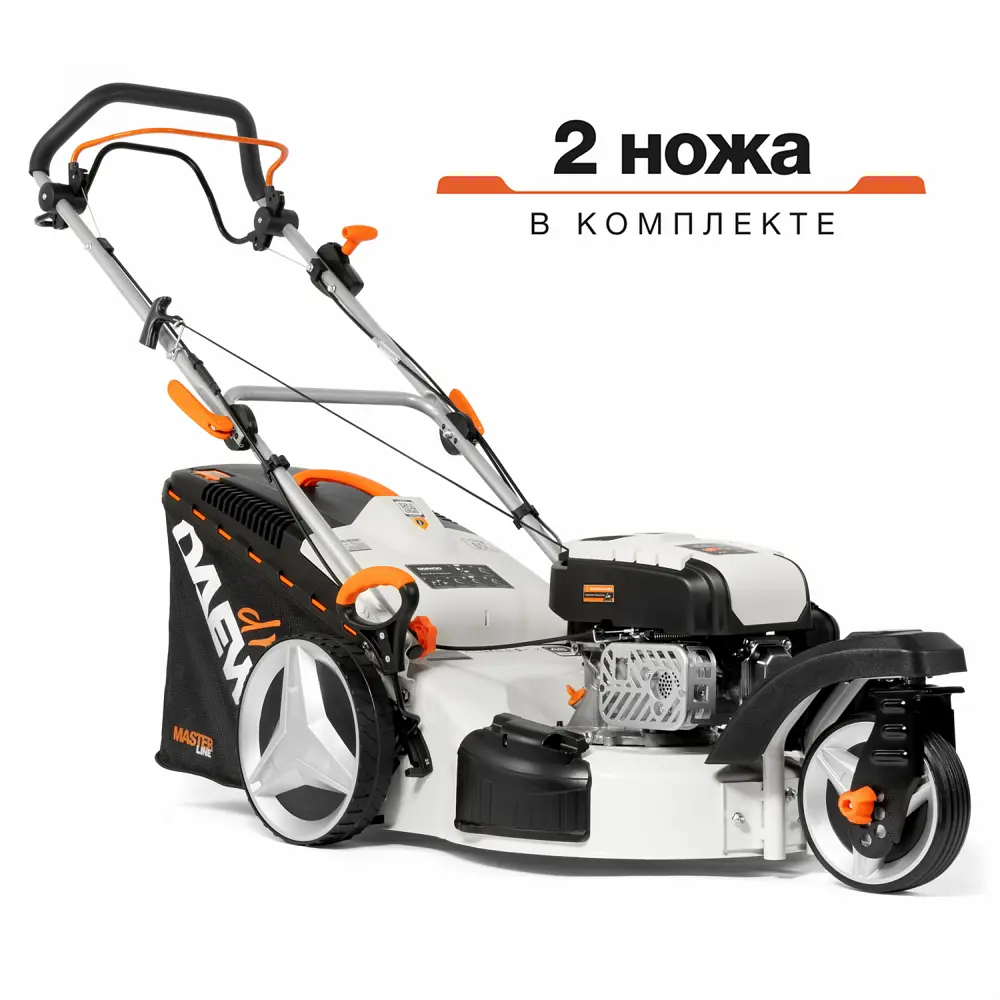 Фото Газонокосилка бензиновая самоходная Daewoo L 50sr 5 л.с. 48 см и моторное масло Фото Газонокосилка бензиновая самоходная Daewoo L 50sr 5 л.с. 48 см и моторное масло