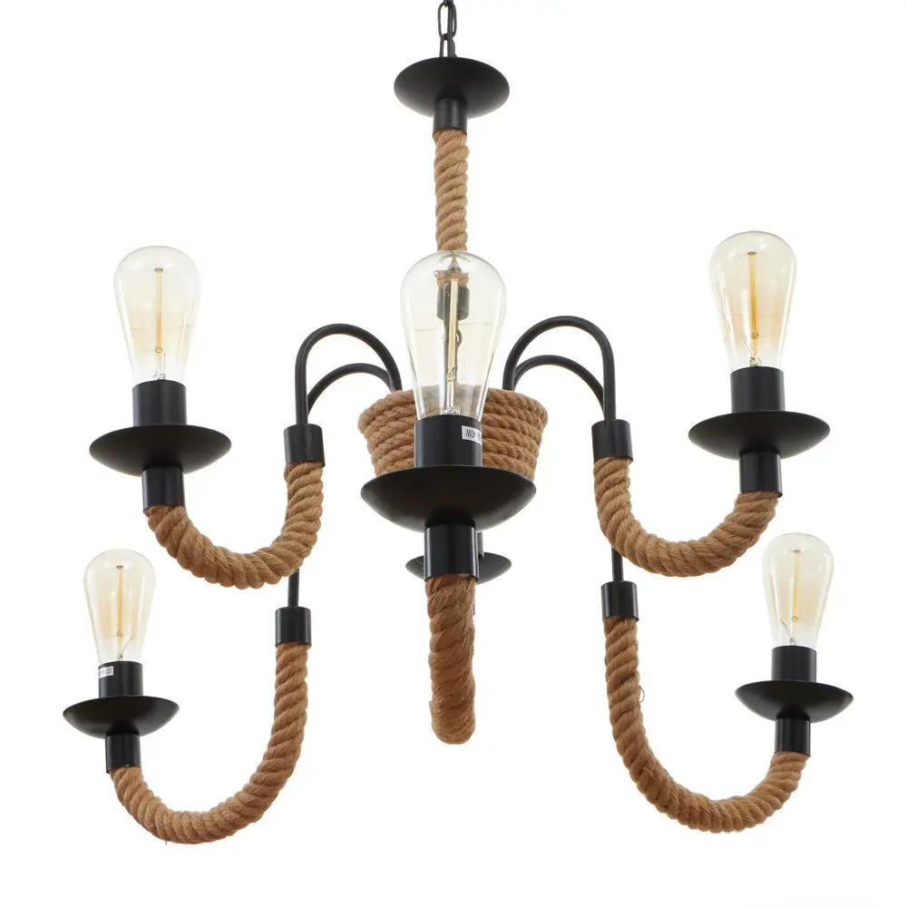 Фото Люстра потолочная BAYERLUX ES-021 4941642 7 ламп 14 м² цвет коричневый Фото Люстра потолочная BAYERLUX ES-021 4941642 7 ламп 14 м² цвет коричневый