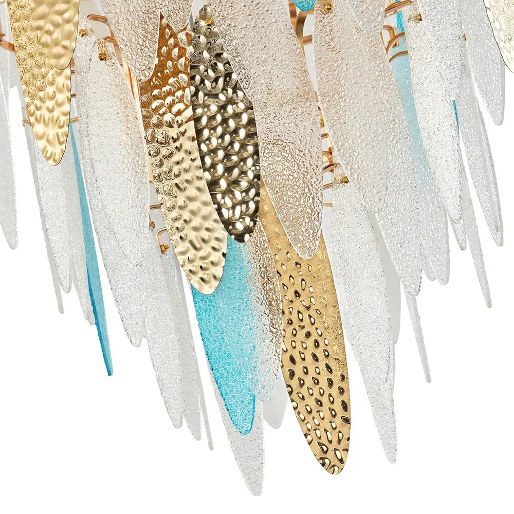 Фото 5 Люстра подвесная ARTE PERFETTO LUCE 3326.B3678-D800.H750.E14-19.G 19 ламп 38 м² цвет золото Фото 5 Люстра подвесная ARTE PERFETTO LUCE 3326.B3678-D800.H750.E14-19.G 19 ламп 38 м² цвет золото