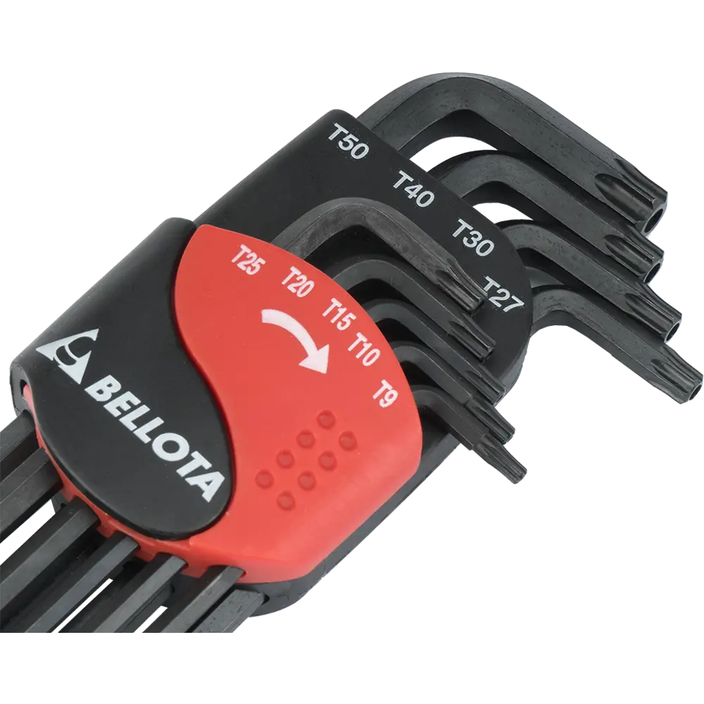 Фото 5 Набор ключей Torx Bellota 6459-9TIP T9-T50 мм, 9 предметов Фото 5 Набор ключей Torx Bellota 6459-9TIP T9-T50 мм, 9 предметов