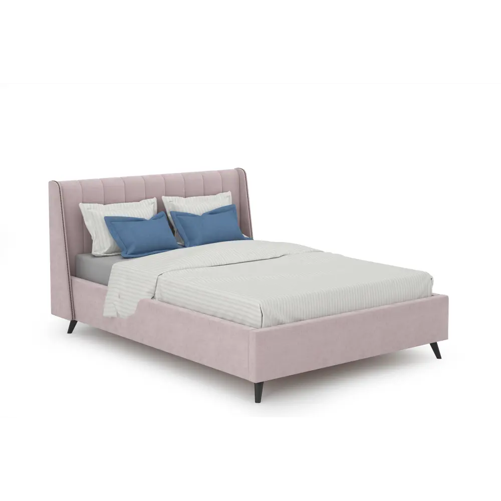 Фото Кровать Нижегородмебель и к Мелисса 163x104x217 см цвет светло-розовый Фото Кровать Нижегородмебель и к Мелисса 163x104x217 см цвет светло-розовый