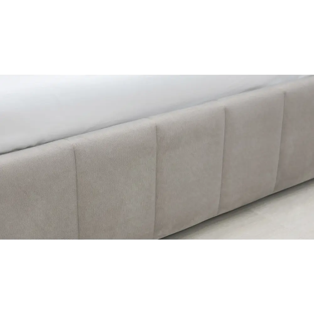 Фото 5 Кровать Нижегородмебель и к Милана 172x104x217 см цвет светло-серый Фото 5 Кровать Нижегородмебель и к Милана 172x104x217 см цвет светло-серый