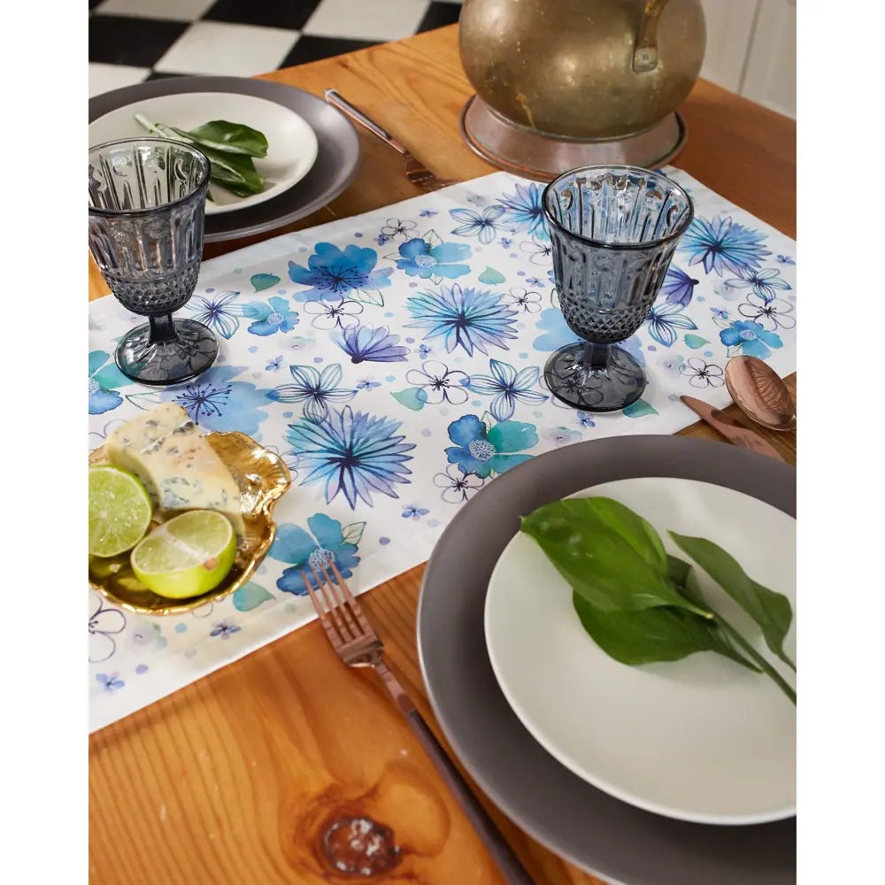 Фото 8 Скатерть на стол Этель 5423061, прямоугольная, 30x70, цвет разноцветный Фото 8 Скатерть на стол Этель 5423061, прямоугольная, 30x70, цвет разноцветный