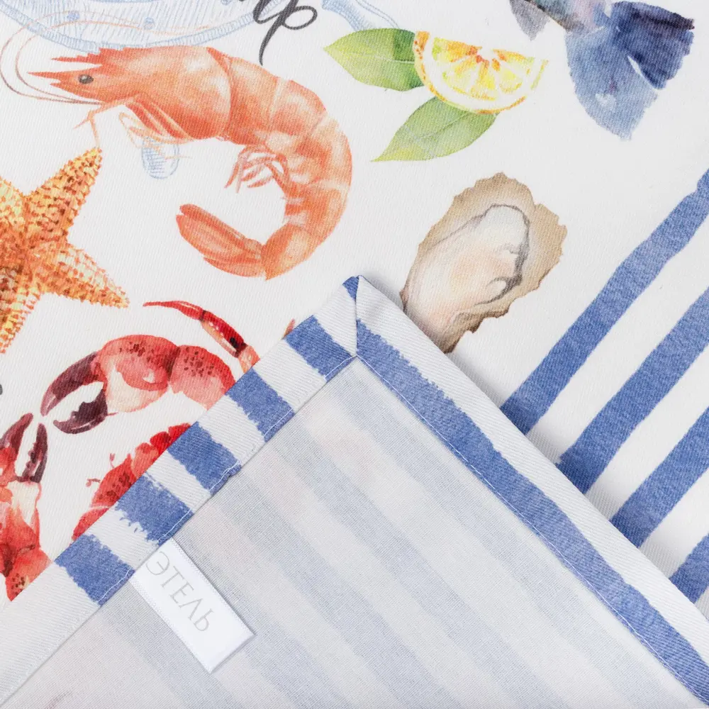 Фото 4 Скатерть на стол Этель 4026199, прямоугольная, 30x80, цвет белый Фото 4 Скатерть на стол Этель 4026199, прямоугольная, 30x80, цвет белый