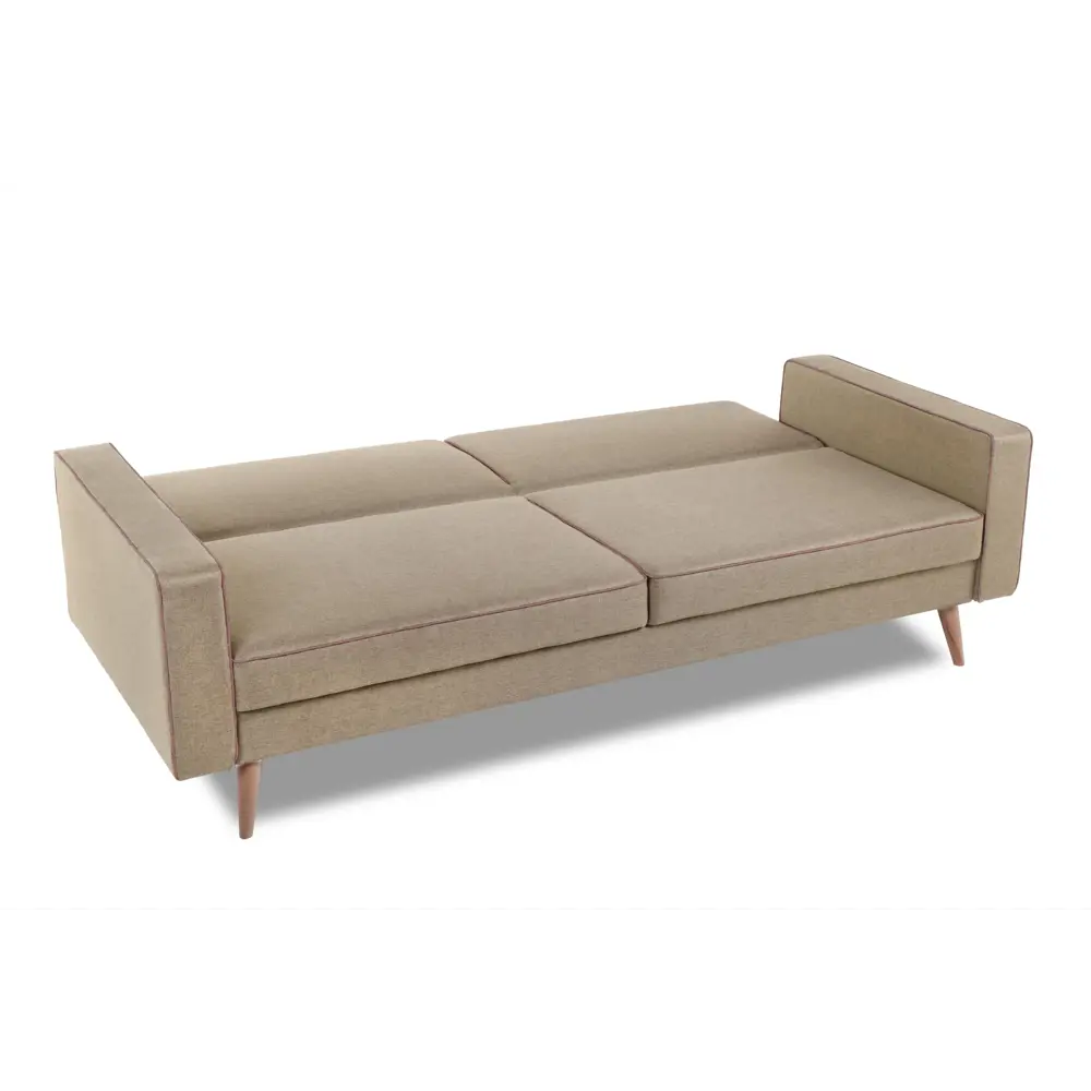 Фото 4 Диван Finsoffa Berus 214x86x90 см рогожка цвет бежевый Фото 4 Диван Finsoffa Berus 214x86x90 см рогожка цвет бежевый