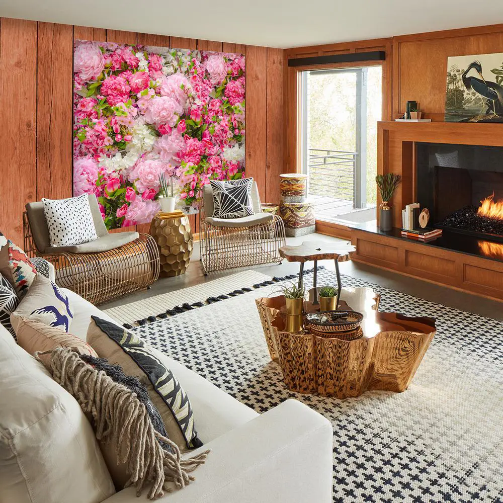 Фото Фотообои Urban Style Пионы UST5012 200x180 см Фото Фотообои Urban Style Пионы UST5012 200x180 см