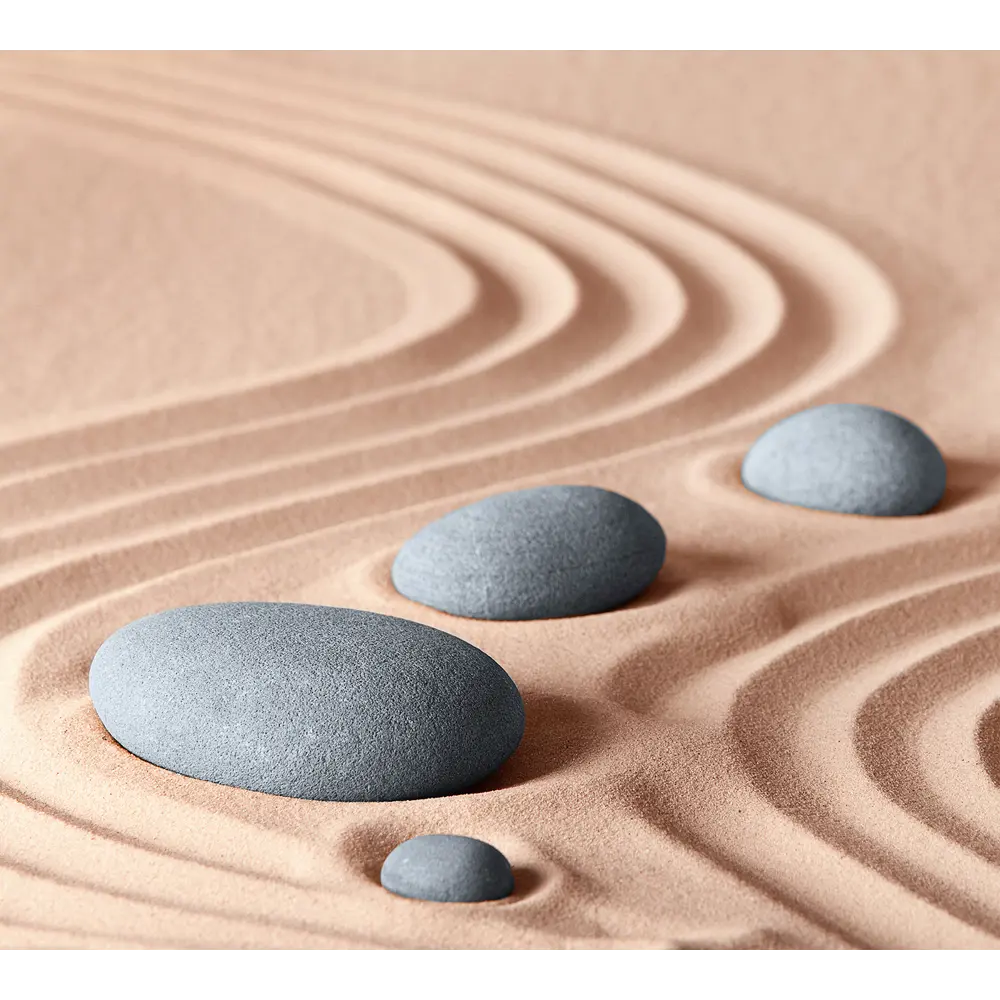 Фото 2 Фотообои Urban Style 3D Камни на песке UST5158 200x180 см Фото 2 Фотообои Urban Style 3D Камни на песке UST5158 200x180 см