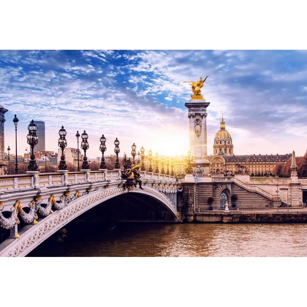Фото 2 Фотообои Urban Style (Александровский мост мира в Париже) UST 0697 200x135 см