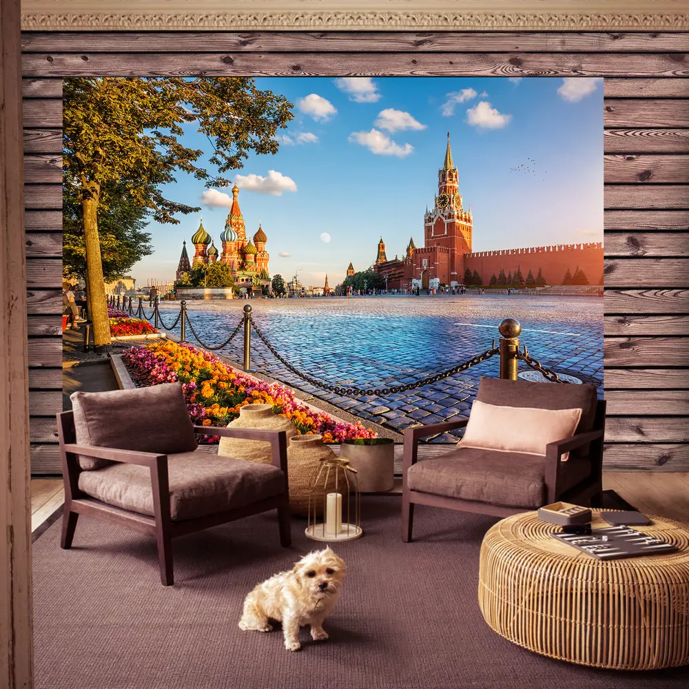 Фото Фотообои Urban Style (Столица) UST 7050 300x200 см Фото Фотообои Urban Style (Столица) UST 7050 300x200 см