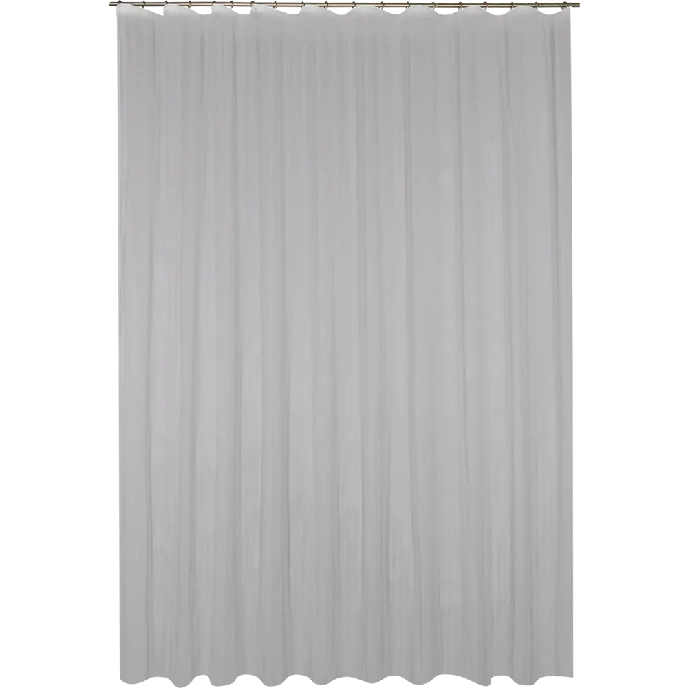 Фото 2 Тюль на ленте Кремона 300x280 см цвет серебро Фото 2 Тюль на ленте Кремона 300x280 см цвет серебро
