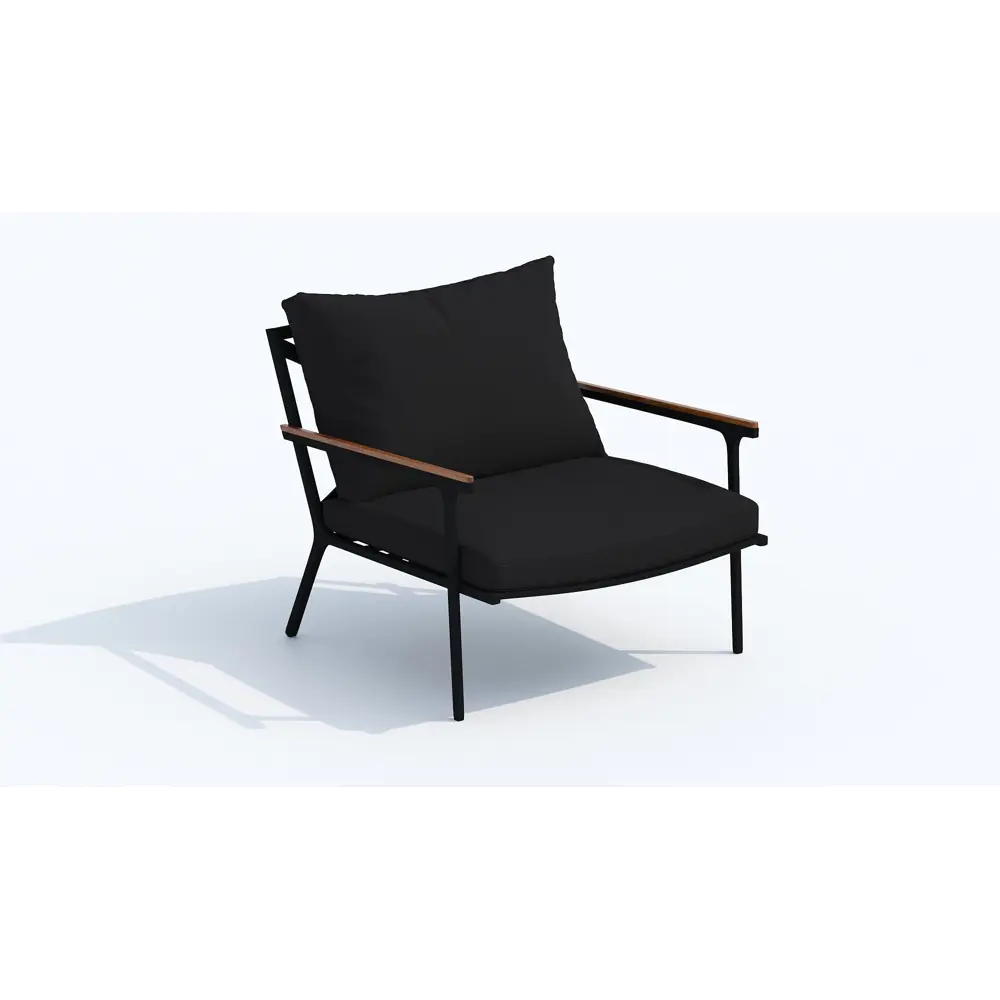 Фото 11 Садовая мебель для отдыха Ideal patio outdoor style Festa black 2-seat алюминий серый:стол, диван, 2 кресла Фото 11 Садовая мебель для отдыха Ideal patio outdoor style Festa black 2-seat алюминий серый:стол, диван, 2 кресла
