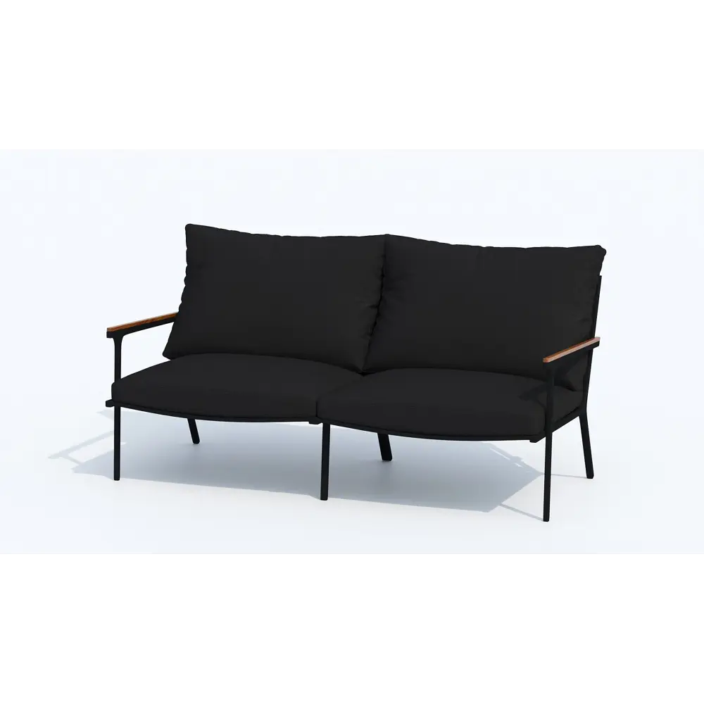Фото 10 Садовая мебель для отдыха Ideal patio outdoor style Festa black 2-seat алюминий серый:стол, диван, 2 кресла Фото 10 Садовая мебель для отдыха Ideal patio outdoor style Festa black 2-seat алюминий серый:стол, диван, 2 кресла