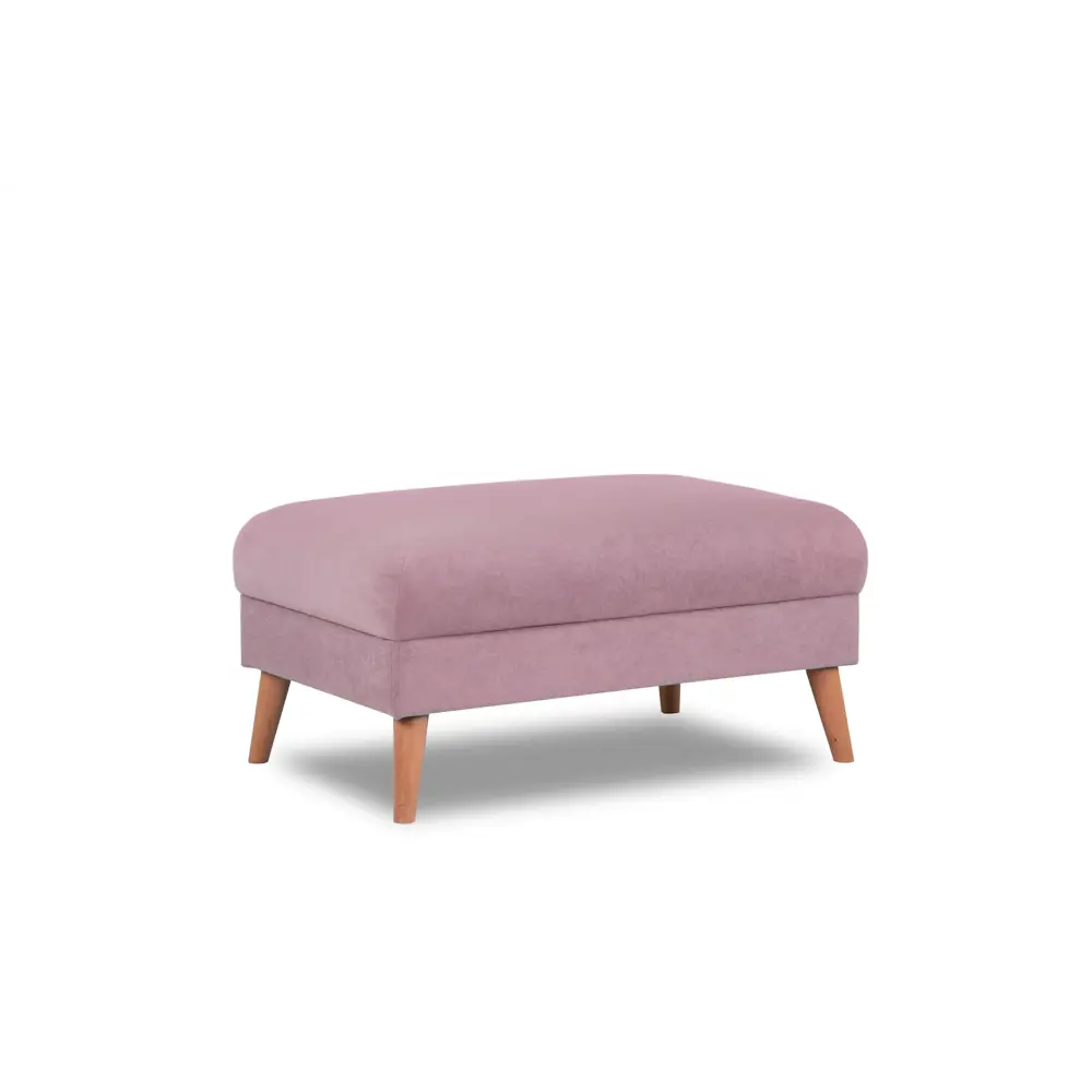 Фото 2 Банкетка Finsoffa Verden 95x42x63 см велюр цвет розовый Фото 2 Банкетка Finsoffa Verden 95x42x63 см велюр цвет розовый