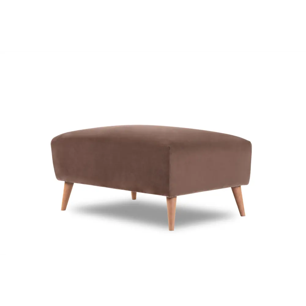 Фото 2 Банкетка Finsoffa Hygge 95x42x63 см велюр цвет коричневый Фото 2 Банкетка Finsoffa Hygge 95x42x63 см велюр цвет коричневый