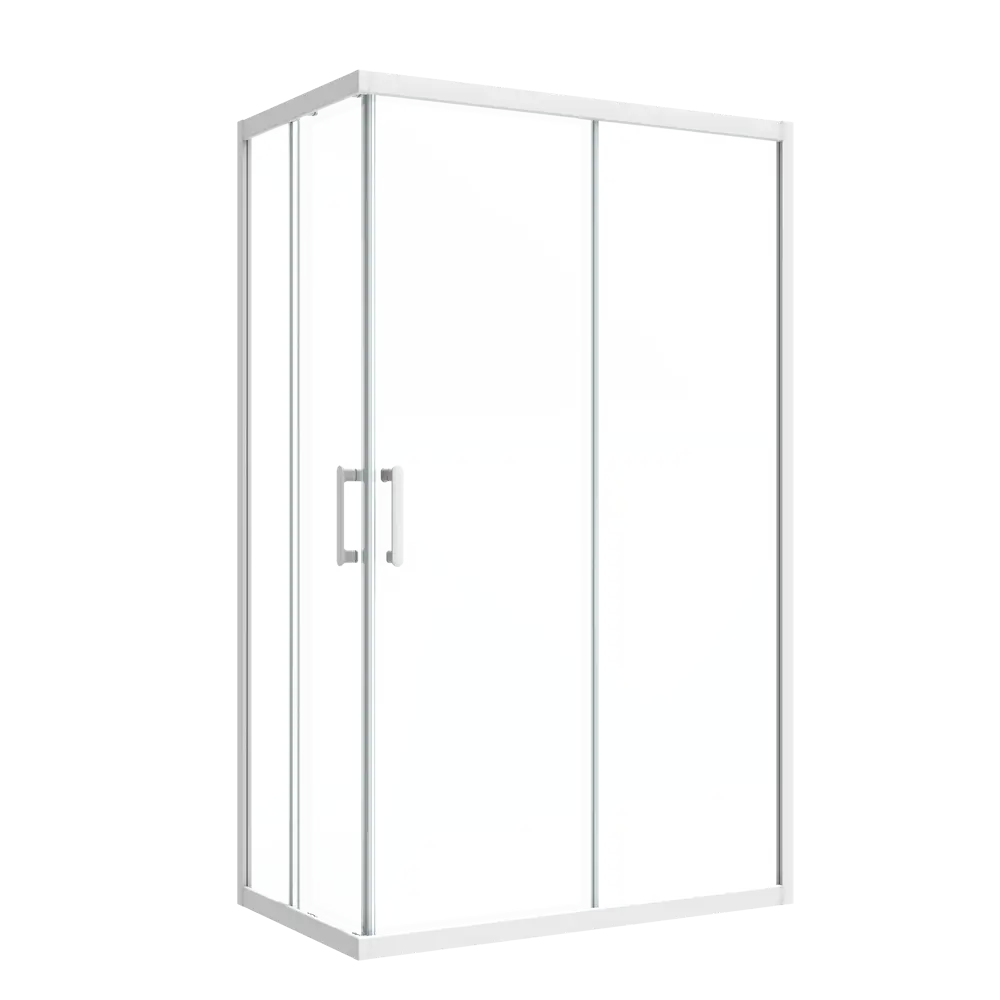Фото 4 Комплект стекол для душевой ширмы Sensea Easy 120x80 см прозрачное стекло цвет профиля на выбор Фото 4 Комплект стекол для душевой ширмы Sensea Easy 120x80 см прозрачное стекло цвет профиля на выбор
