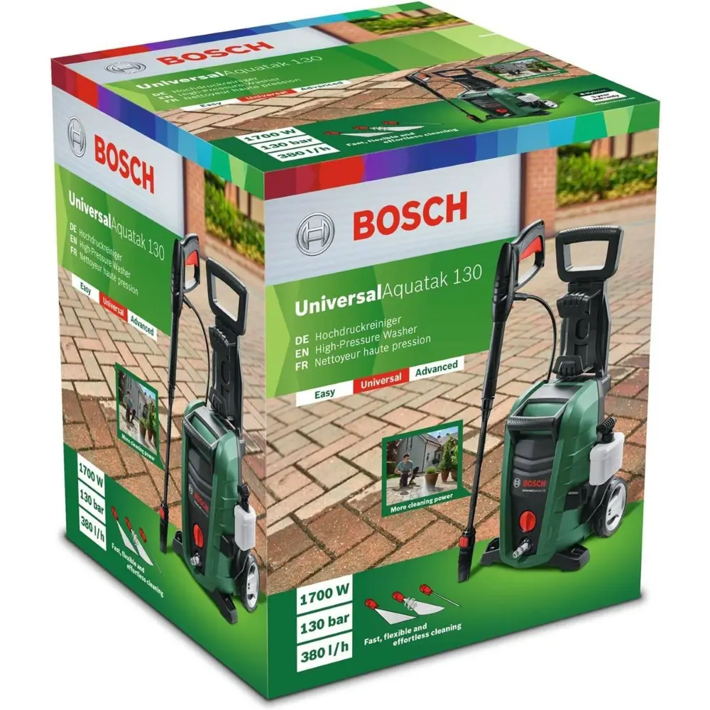 Фото 2 Мойка высокого давления Bosch 06008A7B00, 130 бар 380 л/ч Фото 2 Мойка высокого давления Bosch 06008A7B00, 130 бар 380 л/ч