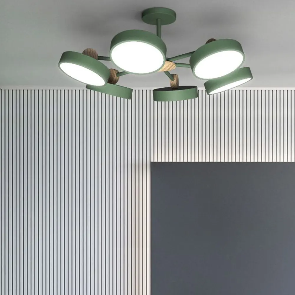 Фото 13 Люстра потолочная светодиодная IMPERIUMLOFT 101813-26 Move 2.40 м² нейтральный белый свет цвет серый