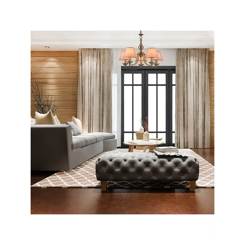 Фото 5 Светильник подвесной Escada 1145/5PL 5 ламп 10 м² цвет золото Фото 5 Светильник подвесной Escada 1145/5PL 5 ламп 10 м² цвет золото