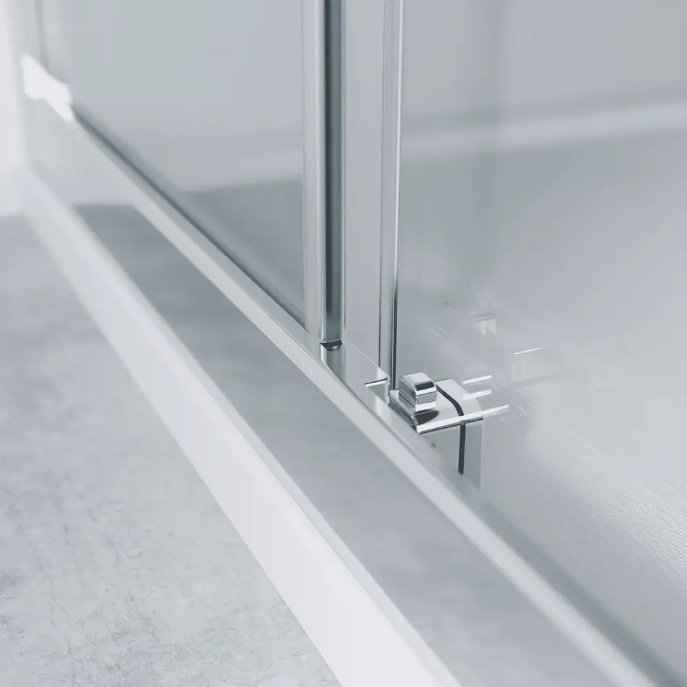 Фото 4 Комплект стекол для душевой ширмы Sensea Easy 120x80 см прозрачное стекло, цвет профиля на выбор Фото 4 Комплект стекол для душевой ширмы Sensea Easy 120x80 см прозрачное стекло, цвет профиля на выбор
