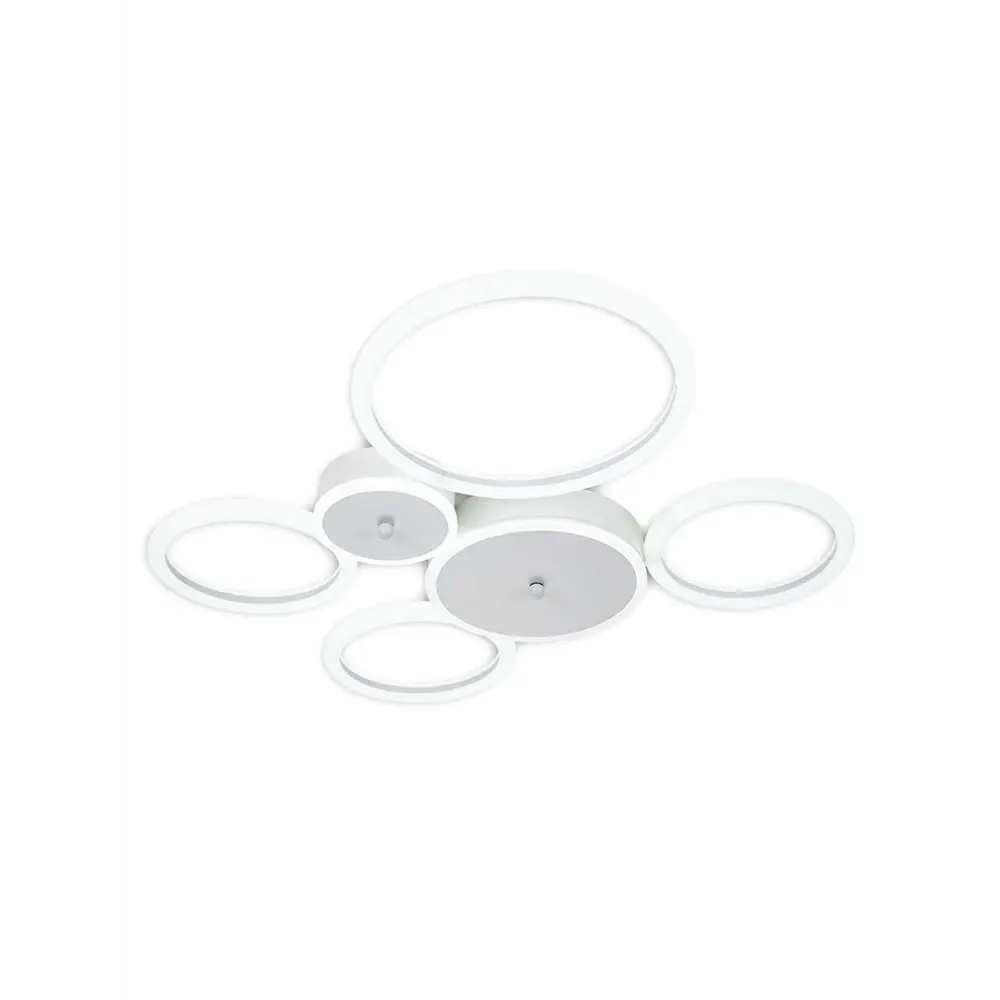 Фото 3 Люстра потолочная светодиодная ESCADA 10268/6LED White 24 м² нейтральный белый свет цвет белый Фото 3 Люстра потолочная светодиодная ESCADA 10268/6LED White 24 м² нейтральный белый свет цвет белый