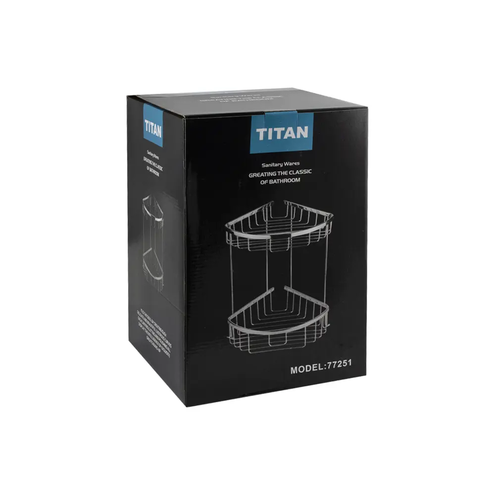 Фото 7 Полка для ванной комнаты Titan 77251 Сан-АВК-77251 нержавеющая сталь 28x22 см Фото 7 Полка для ванной комнаты Titan 77251 Сан-АВК-77251 нержавеющая сталь 28x22 см