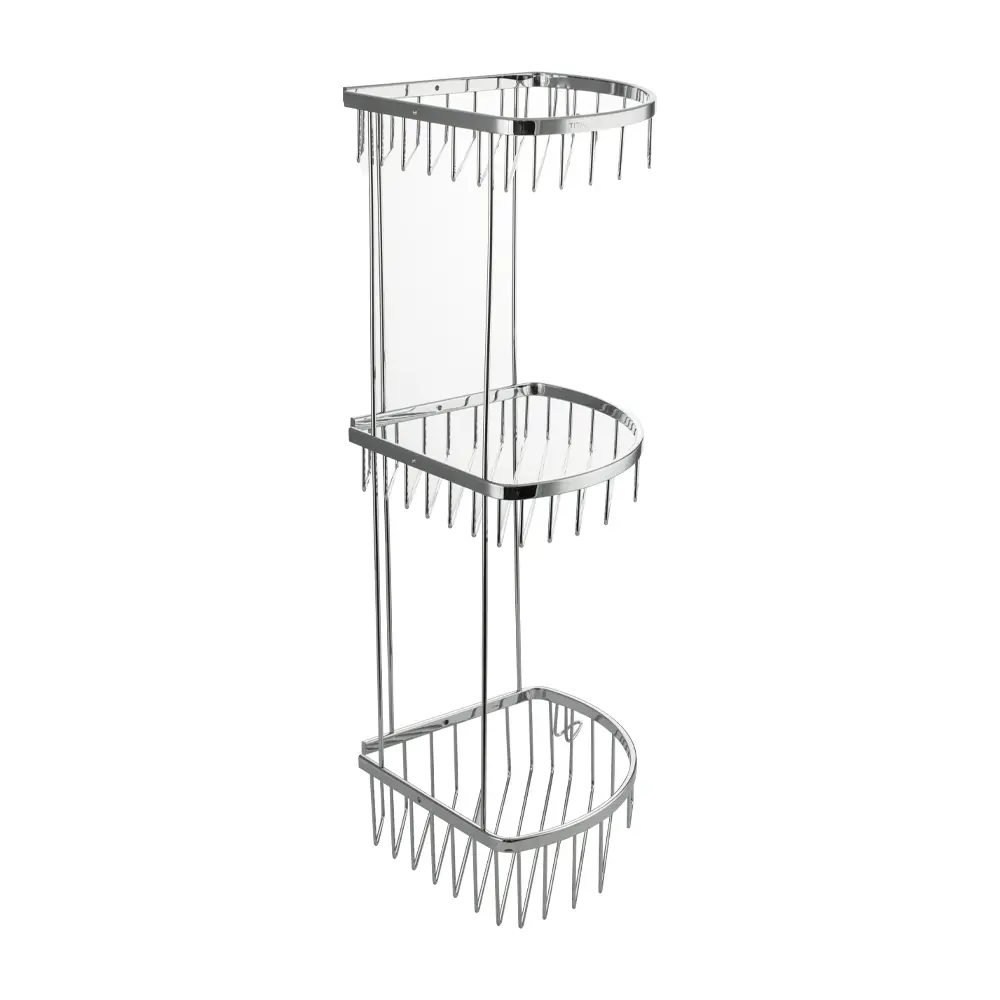Фото 3 Полка для ванной комнаты Titan 77255 Сан-АВК-77255 нержавеющая сталь 28x22 см Фото 3 Полка для ванной комнаты Titan 77255 Сан-АВК-77255 нержавеющая сталь 28x22 см