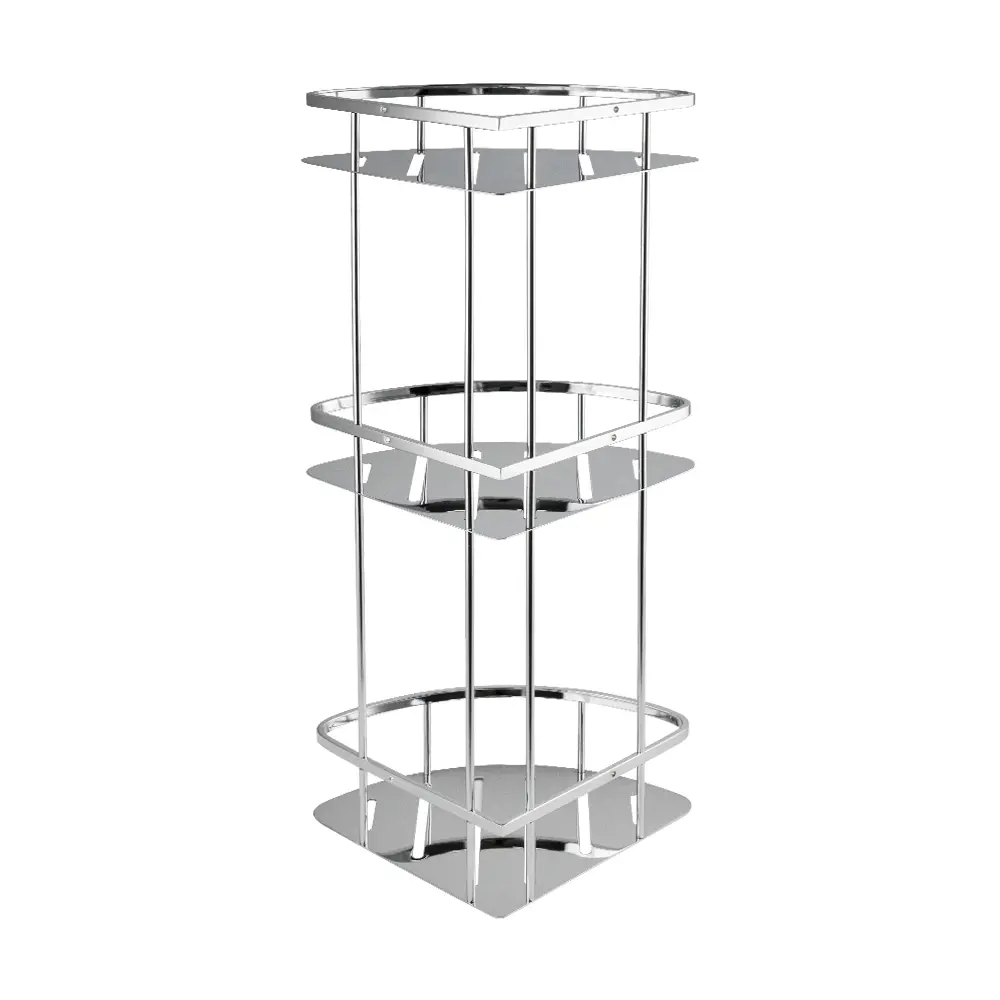 Фото 3 Полка для ванной комнаты Titan 77355 Сан-АВК-77355 нержавеющая сталь 28.5x22 см Фото 3 Полка для ванной комнаты Titan 77355 Сан-АВК-77355 нержавеющая сталь 28.5x22 см