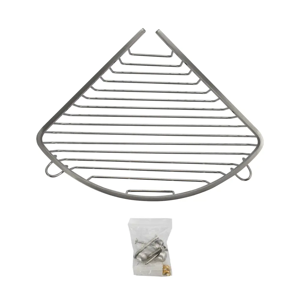 Фото 4 Полка для ванной комнаты Gfmark 80360 Сан-АВК-80360 нержавеющая сталь 29x22 см Фото 4 Полка для ванной комнаты Gfmark 80360 Сан-АВК-80360 нержавеющая сталь 29x22 см