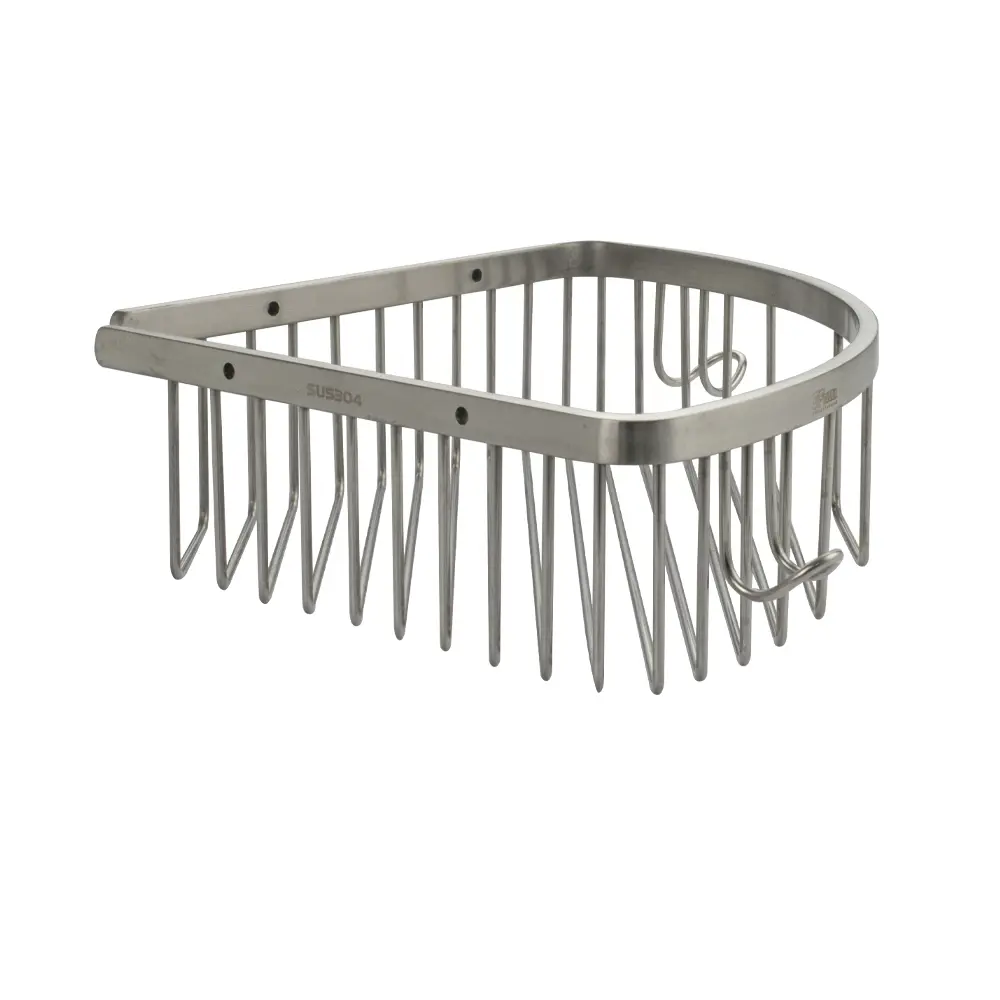 Фото 3 Полка для ванной комнаты Gfmark 80360 Сан-АВК-80360 нержавеющая сталь 29x22 см Фото 3 Полка для ванной комнаты Gfmark 80360 Сан-АВК-80360 нержавеющая сталь 29x22 см